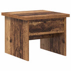 Merlivo - Kaffeebord Gammalt trä 55 x 54,5 x 45 cm Konstruerat trä