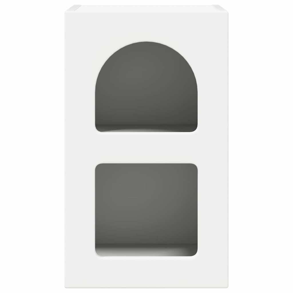 Kelvoro - Sängbord 2 pcs Vit 29,5 x 35 x 50 cm Konstruerat trä