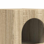 Solvessa - Sängbord Sonoma-ek 29,5 x 35 x 50 cm Konstruerat trä