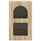 Solvessa - Sängbord Sonoma-ek 29,5 x 35 x 50 cm Konstruerat trä