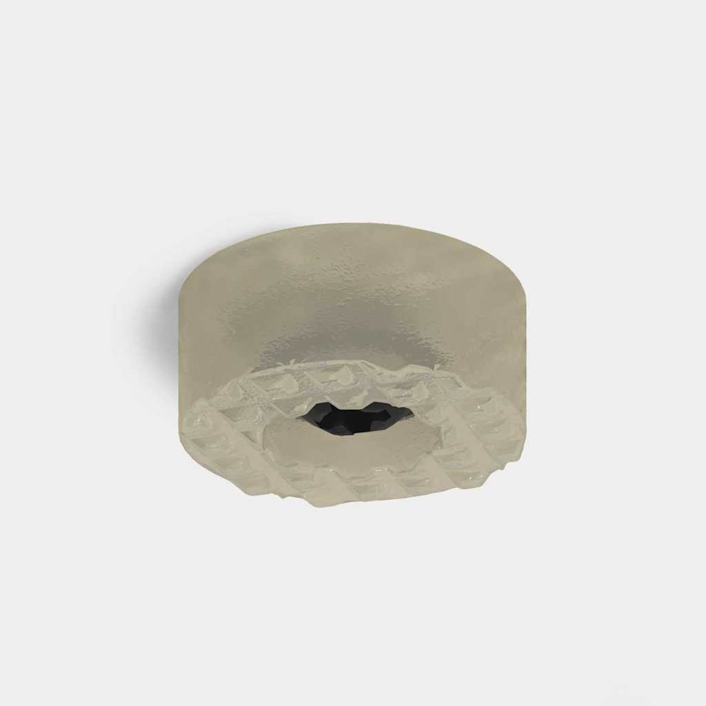 Helvoro - Sängbord Högblanka vita 29,5 x 35 x 50 cm Konstruerat trä