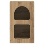 Alverion - Sängbord 2 pcs Artisan Ek 29,5 x 35 x 50 cm Konstruerat trä