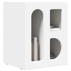 Zormella - Sängbord Vit 40 x 35 x 50 cm Konstruerat trä