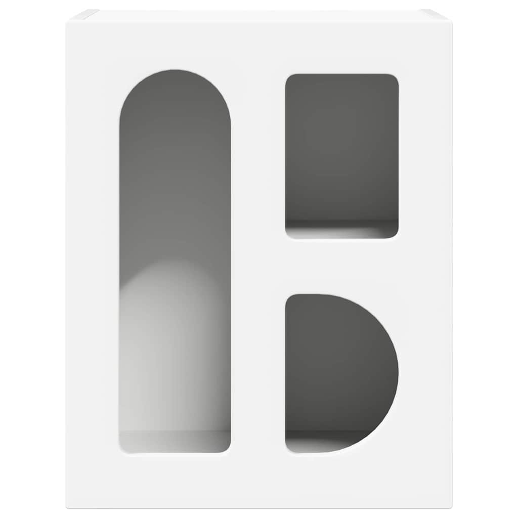 Pavloro - Sängbord 2 pcs Vit 40 x 35 x 50 cm Konstruerat trä