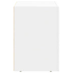 Pavloro - Sängbord 2 pcs Vit 40 x 35 x 50 cm Konstruerat trä