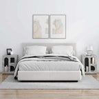 Tavresco - Sängbord 2 pcs Betonggrå 40 x 35 x 50 cm Konstruerat trä