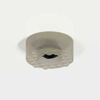 Selvaron - Sängbord Högblanka vita 40 x 35 x 50 cm Konstruerat trä