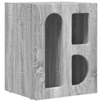 Sorvexa - Sängbord 2 pcs Grå Sonoma 40 x 35 x 50 cm Konstruerat trä