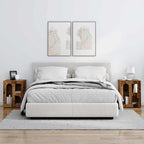 Carvion - Sängbord 2 pcs Gammalt trä 40 x 35 x 50 cm Konstruerat trä